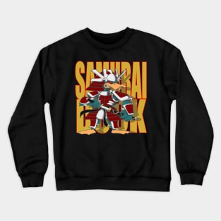 Awesome Samurai Duck Tees Crewneck Sweatshirt